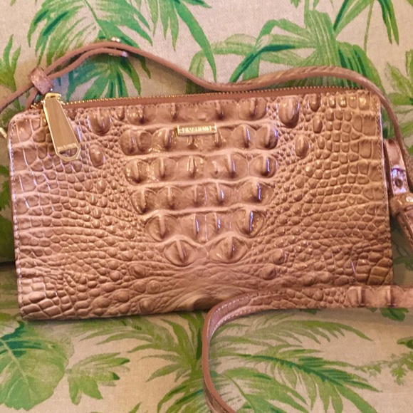 βΌοΈSOLDβΌοΈNWOT Brahmin Sienna Crossb in Tobaccoπ΄π€ - Picture 2 of 10